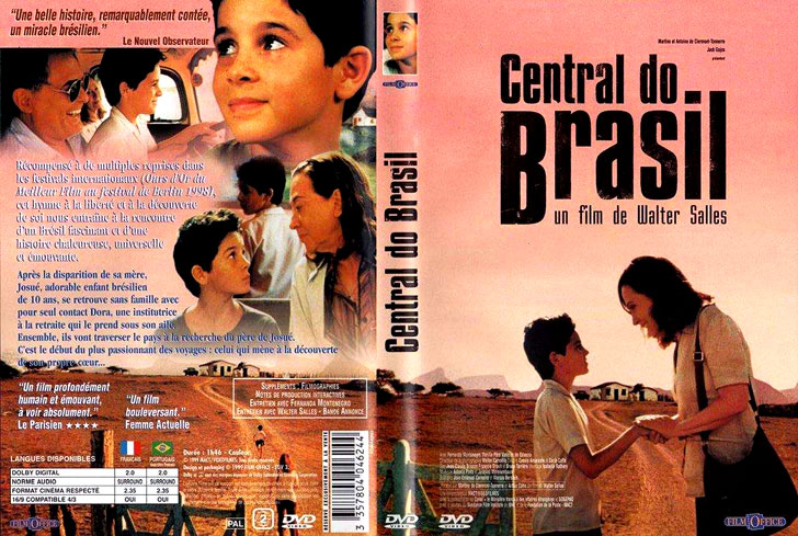 Jaquette DVD Central do Brasil Cover