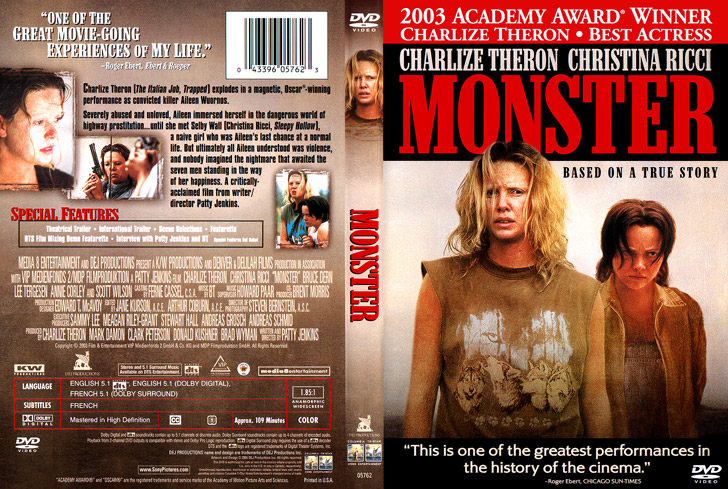 Jaquette DVD Monster Cover