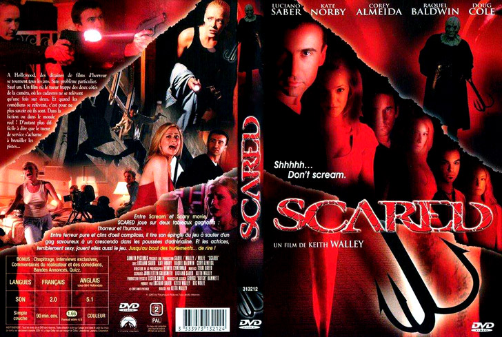 Jaquette DVD Scared Cover