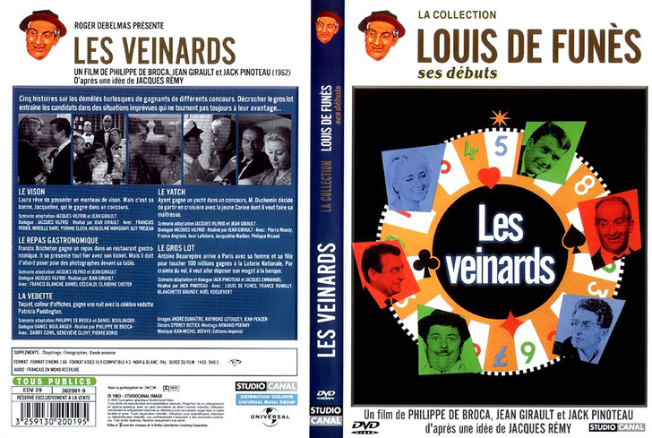 Jaquette DVD Les Veinards Cover