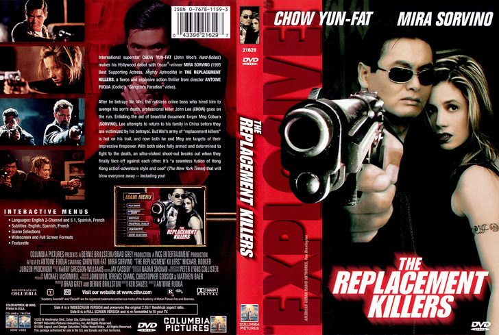 Jaquette DVD The Replacement Killers Cover