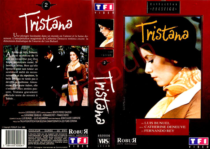 Jaquette VHS Tristana Cover