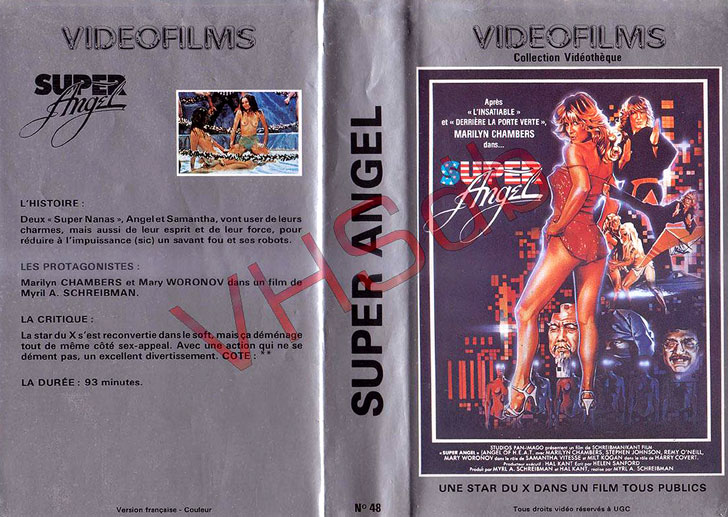 Jaquette VHS Super Angel Cover